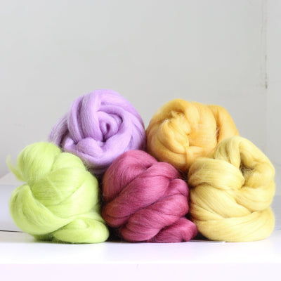 Spring Wool Bundles-Pre-Packaged Wool Sets-Hawthorn Handmade-Acorns & Twigs