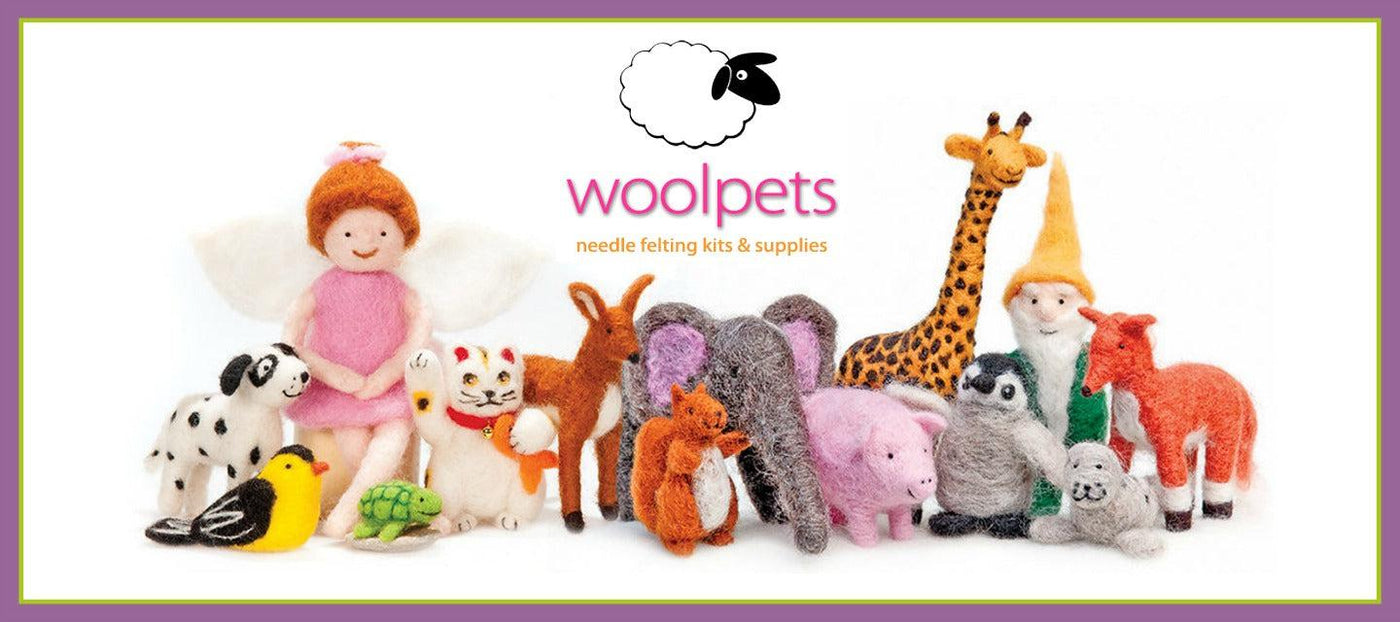 WoolPets Needle Felting Kits for Beginners and Intermediate Crafters