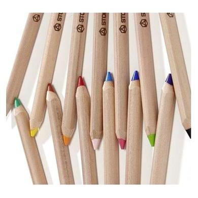 03 Orange - Stockmar Triangular Colored Pencil-Colored Pencils-Stockmar-Acorns & Twigs