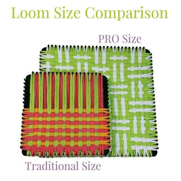 10" PRO™ Potholder Loom & Loops by Friendly Loom™-Weaving-Friendly Loom-Acorns & Twigs