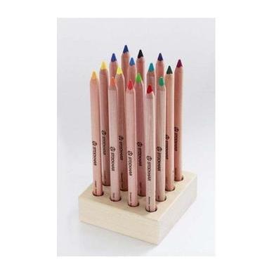 14 Yellow Brown - Stockmar Triangular Colored Pencil-Colored Pencils-Stockmar-Acorns & Twigs