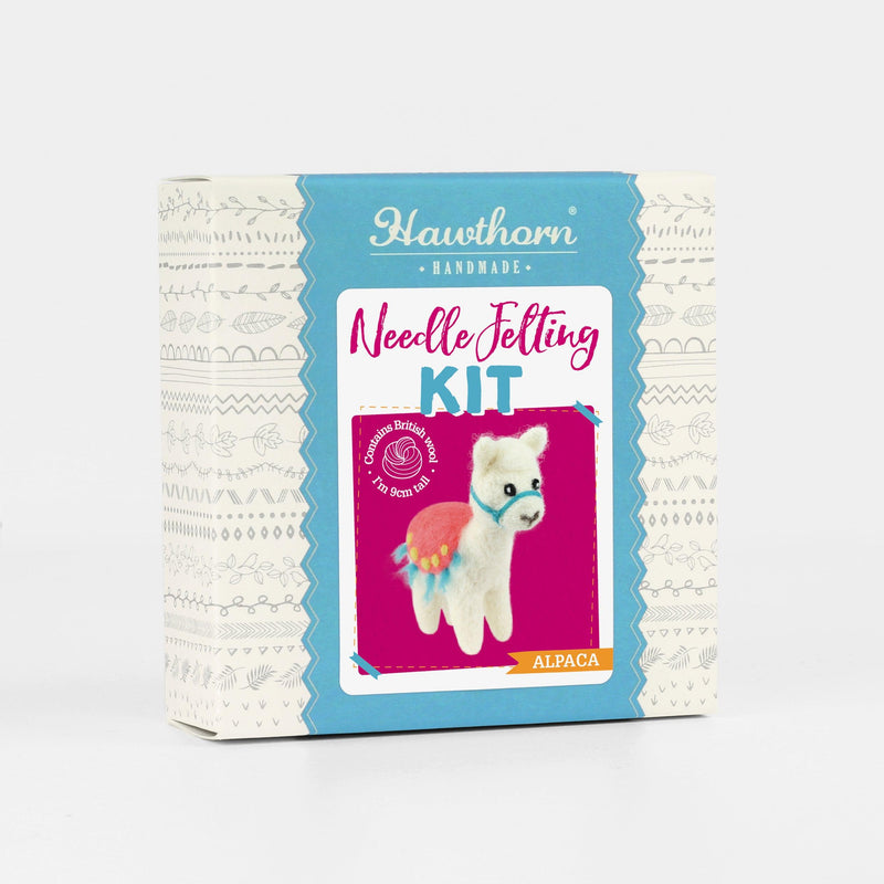 Alpaca Mini Needle Felting Kit-Needle Felting-Hawthorn Handmade-Acorns & Twigs