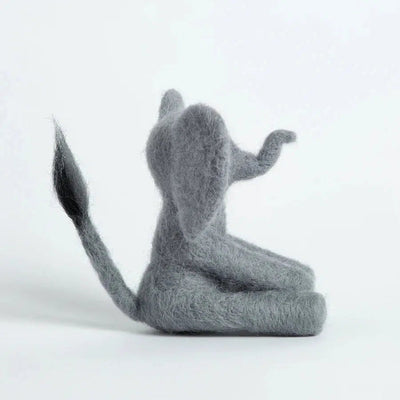 Baby Elephant Mini Needle Felting Kit-Needle Felting-Hawthorn Handmade-Acorns & Twigs
