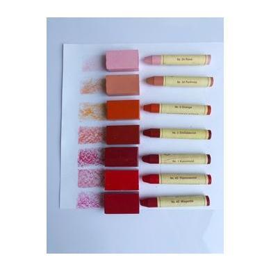 Beeswax Crayons - Blush-Supplies & Tools-Stockmar-Acorns & Twigs