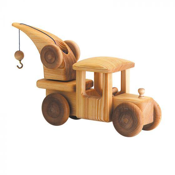 Breakdown Crane Large-Wooden Toy-Debresk-Acorns & Twigs