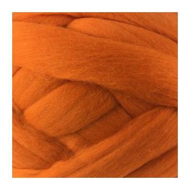 Bright Orange - Top-South American Merino Top-Acorns & Twigs-Acorns & Twigs