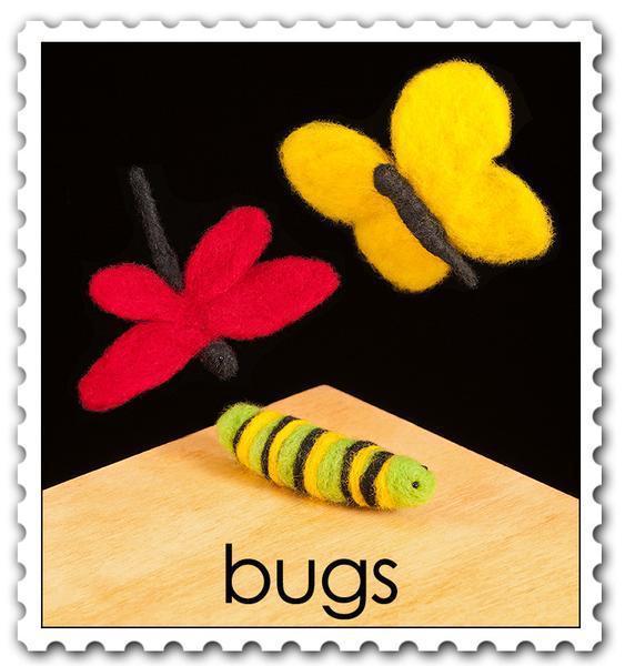 Bugs Needle Felting Kit - Starter Kit-Needle Felting-WoolPets-Acorns & Twigs
