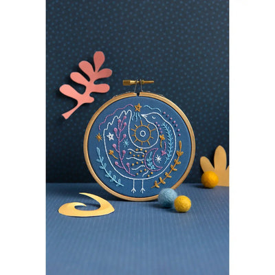 Celestial Mini Embroidery Kits-Embroidery-Hawthorn Handmade-Acorns & Twigs