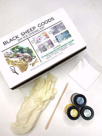 DIY Ice Dyeing Kit - Bulky Weight Yarn-Dye-Black Sheep Goods-Acorns & Twigs