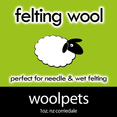 Earth Corriedale Wool Roving - 6 Pack Assorted-Pre-Packaged Wool Sets-WoolPets-Acorns & Twigs