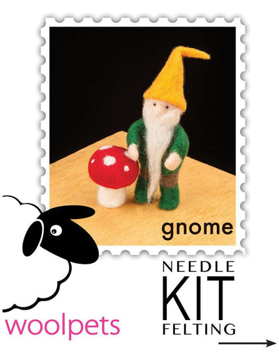 Gnome Needle Felting Kit - Intermediate-Needle Felting-WoolPets-Acorns & Twigs
