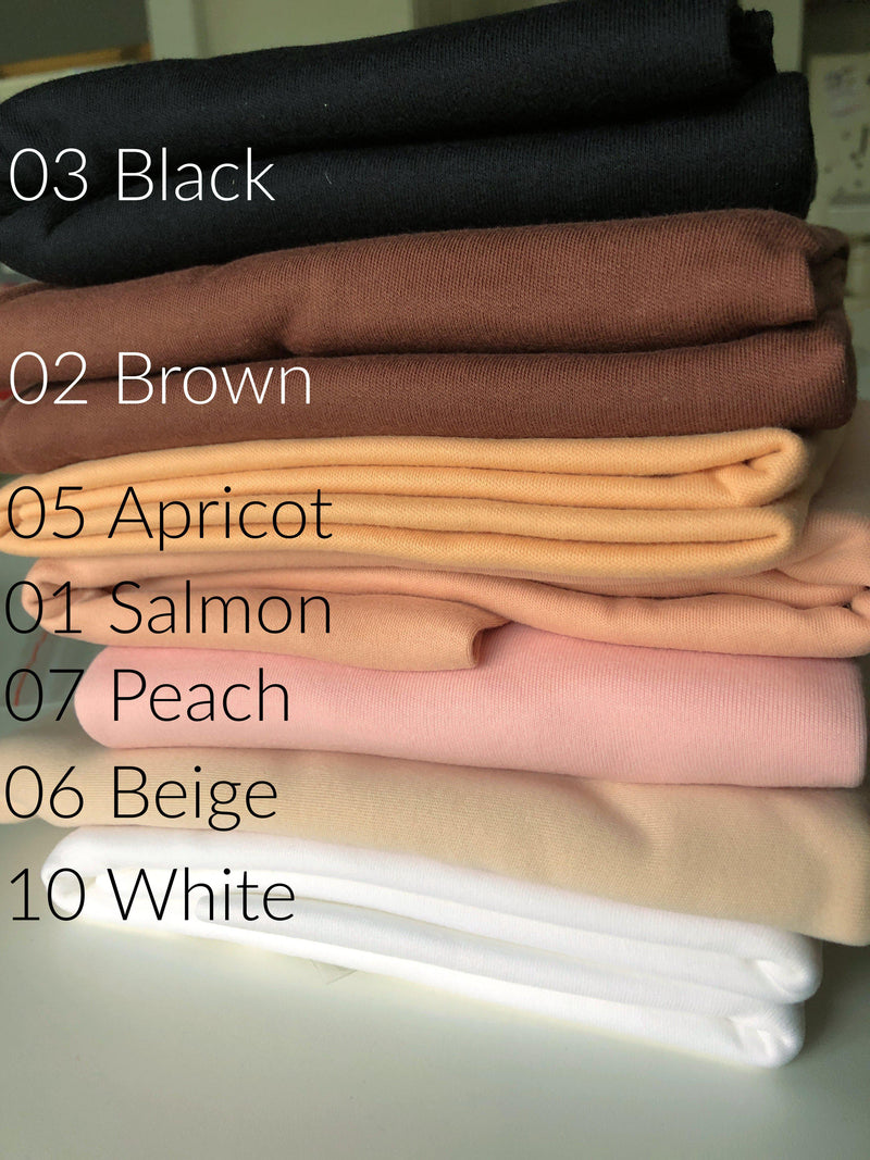 Organic Jersey Cotton Tricot - Standard Colors-Tricot-Mercurius-Acorns & Twigs