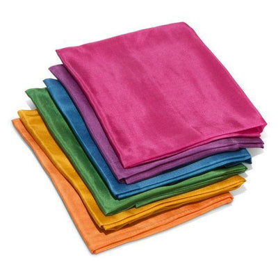 Plant-Dyed Silk Cloths 35.4 x 35.4" - Bold Colors-Silk Cloths-Filges-Acorns & Twigs