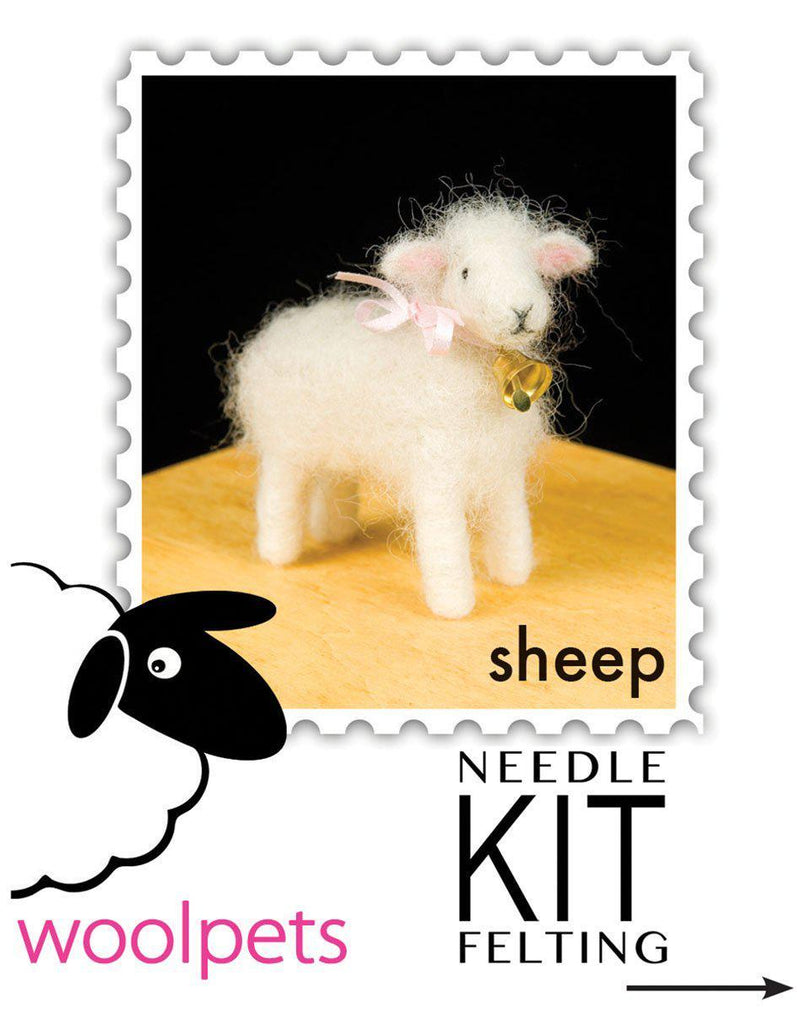 Sheep Needle Felting Kit - Intermediate-Needle Felting-WoolPets-Acorns & Twigs