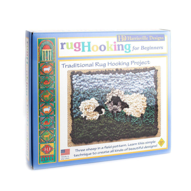 Sheep Rug Hooking Kit by Friendly Loom™-Rug Hook-Friendly Loom-Acorns & Twigs