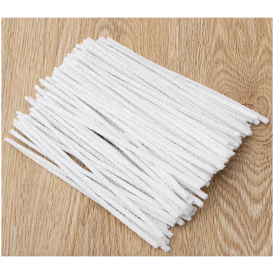 Short Cotton Pipe Cleaners-Needle Felting-Acorns & Twigs-Acorns & Twigs