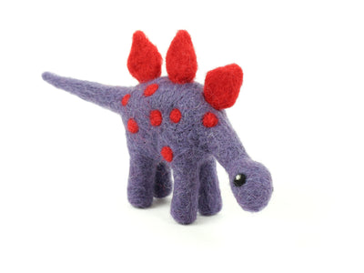 Stegosaurus Mini Needle Felting Kit-Needle Felting-Hawthorn Handmade-Acorns & Twigs