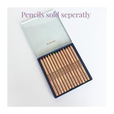 Stockmar Empty Tin Case for Colored Pencils - Parrot-Pencil Case-Stockmar-Acorns & Twigs