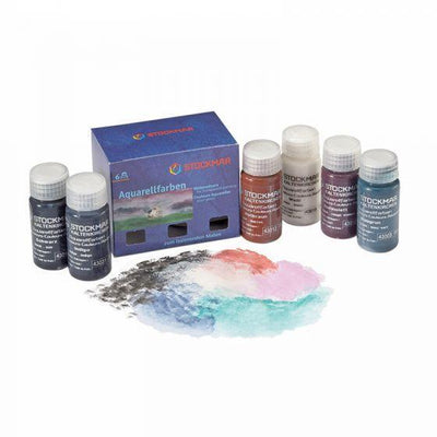 Stockmar Watercolor Paints - 20 ml Supplementary Set (6 Assorted)-Painting-Stockmar-Acorns & Twigs