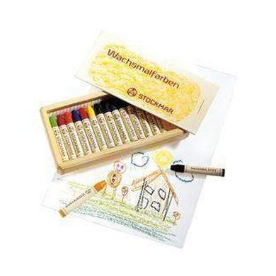 Stockmar Wax Stick Crayons - Set of 16-Stick Set-Stockmar-Acorns & Twigs
