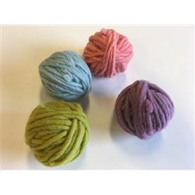 Thick 100% Pure Wool Yarn / 3.53 oz Pastel Colors-Yarn-Filges-Acorns & Twigs