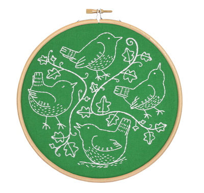 Wandering Wrens Embroidery Kit-Embroidery-Hawthorn Handmade-Acorns & Twigs