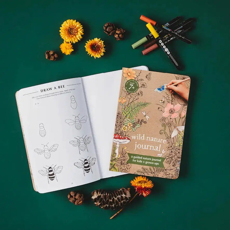 Wild Nature Journal-Nature Activities-Your Wild Books-Acorns & Twigs