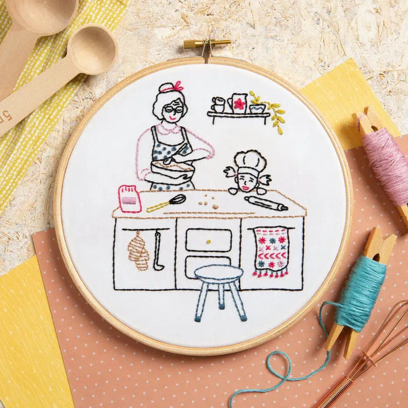 Wonderful Women-Bake Embroidery Kit-Embroidery-Hawthorn Handmade-Acorns & Twigs