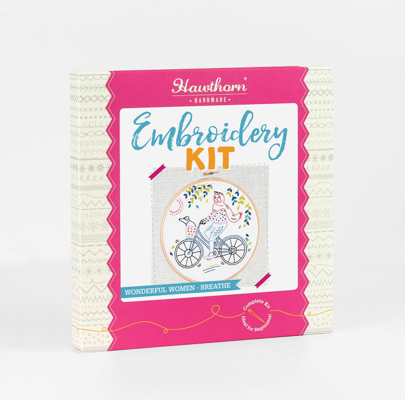Wonderful Women-Breathe Embroidery Kit-Embroidery-Hawthorn Handmade-Acorns & Twigs