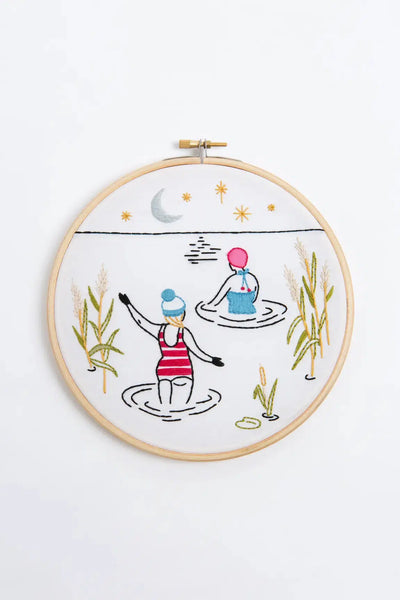 Wonderful Women-Swim Embroidery Kit-Embroidery-Hawthorn Handmade-Acorns & Twigs